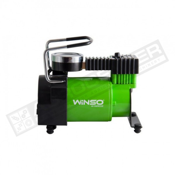 Car air compressor 7 Atm, 37 l/min. 170 W, cable 3 m., hose 1 m, plast. overlay (122000) WINSO