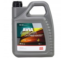 Engine oil AVIA ECOSYNTH Ultra FE 03 504/507 5l, 5W-30