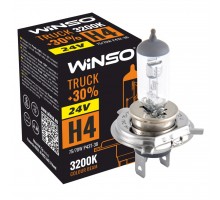 Автолампа H4 24V 75/70W HALOGEN TRUCK+30% P43t-38 WINSO