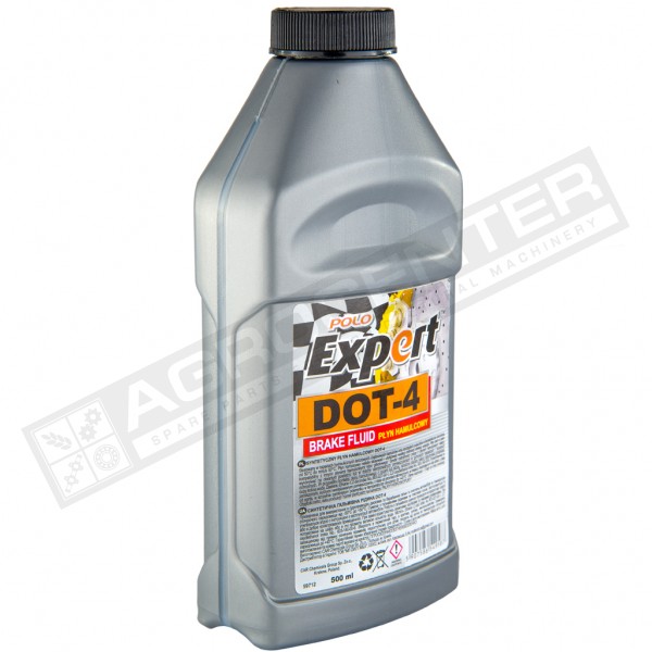 Brake fluid POLO DOT-4 package 0.5 l, DOT 4