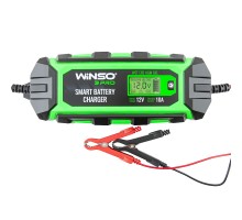 Зарядний пристрій АКБ WINSO PRO LCD 10A, 12V, 4-200Ah WINSO (139520)