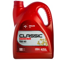 Масло моторное Orlen Oil Classic Synthetic 4.5л, 5W-40