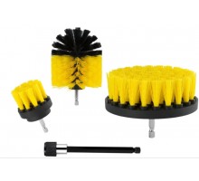 Set of brushes for cleaning - 4 pcs (for screwdriver) KAMAR (AKC8122)