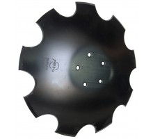 28071304 Harrow disc notched 460mm MOLBRO